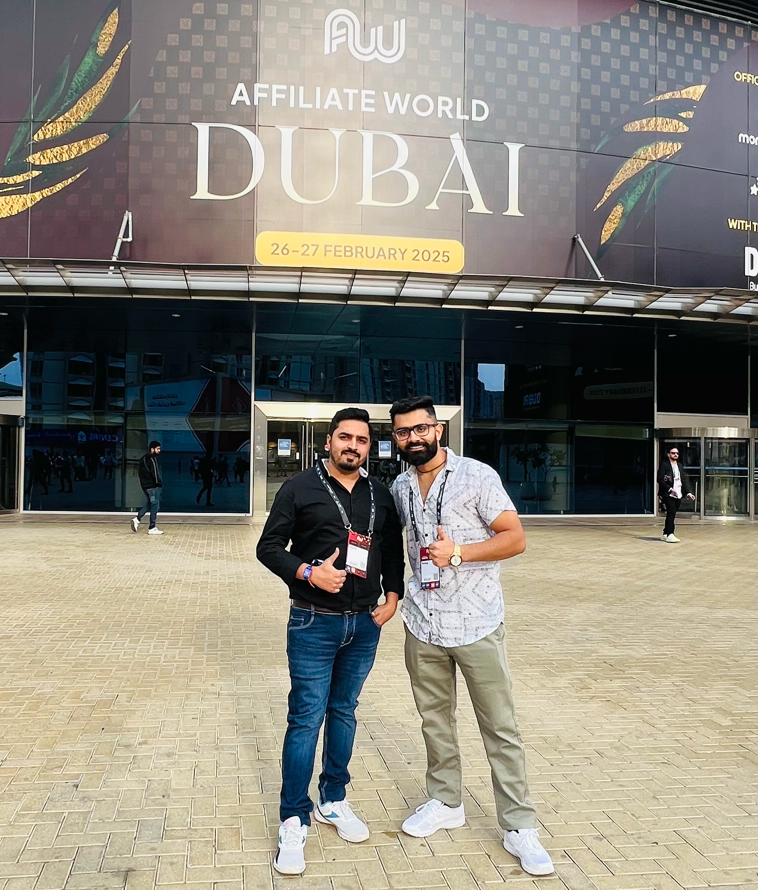 Pankaj Budhija and Inkesh Arora - Affiliate World Dubai